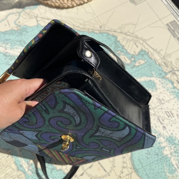 Vintage 90s De Melouk Funky Egyptian Purse - Picture 5 of 7